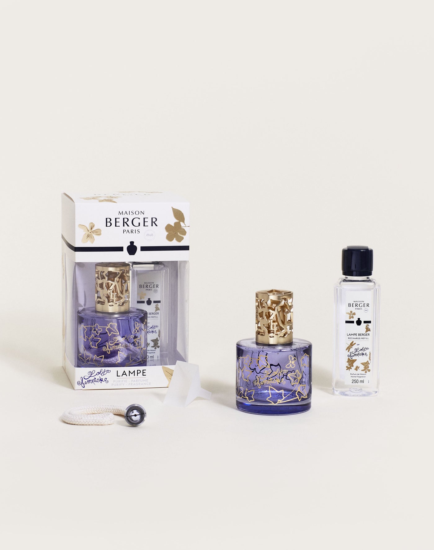 Coffret lampe Berger Pure Lolita Lempicka Parme